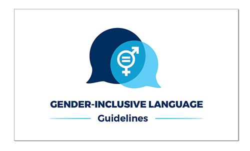 Gender Inclusive Language Guidelines